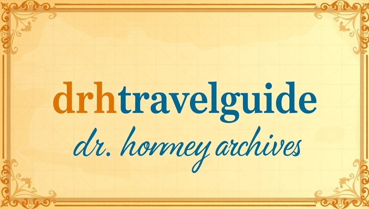 drhtravelguide dr homey archives